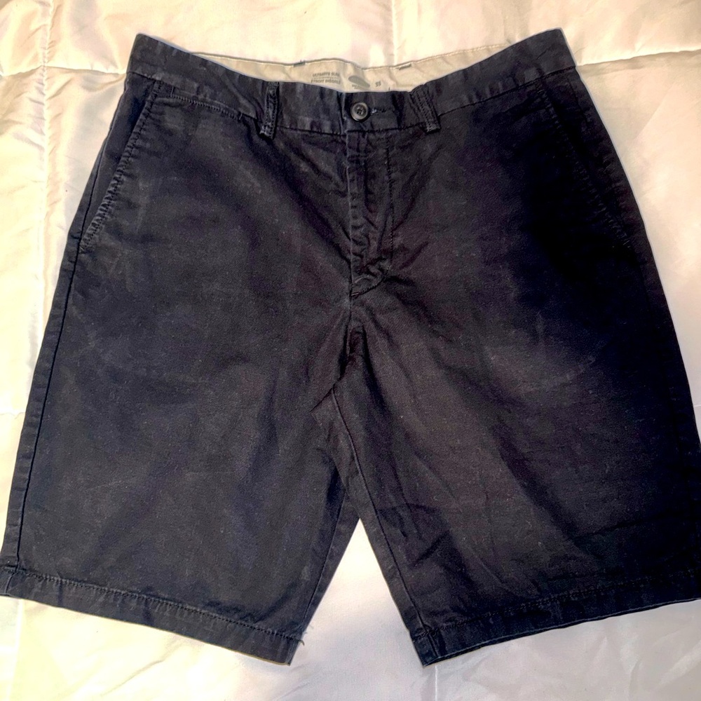 Black fashion shorts